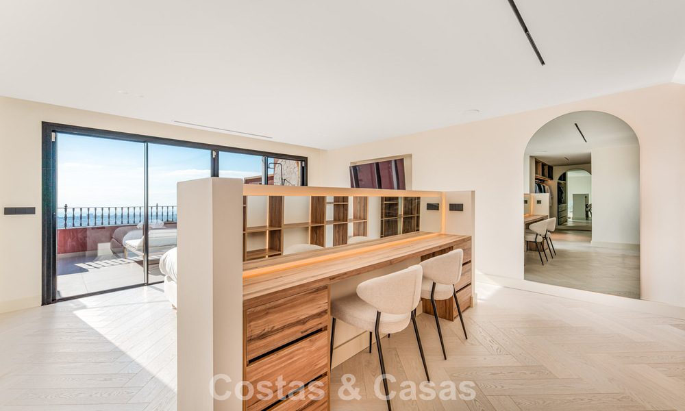 Exclusive Scandinavian design penthouse with 180° views for sale in Benahavis - Marbella 794170