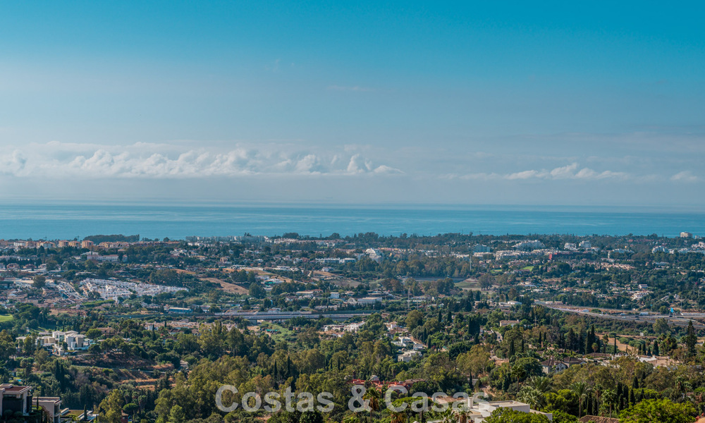 Exclusive Scandinavian design penthouse with 180° views for sale in Benahavis - Marbella 794181
