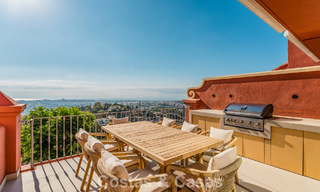 Exclusive Scandinavian design penthouse with 180° views for sale in Benahavis - Marbella 794185 