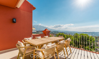 Exclusive Scandinavian design penthouse with 180° views for sale in Benahavis - Marbella 794188 