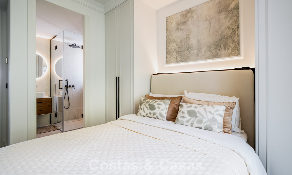 Ready-to-move-in, contemporary renovated apartment for sale with sea views in La Quinta Golf Resort, Benahavis - Marbella 794237