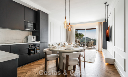 Ready-to-move-in, contemporary renovated apartment for sale with sea views in La Quinta Golf Resort, Benahavis - Marbella 794244