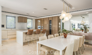 Prestigious, modern renovated, semi-detached villa for sale, second line beach in Puente Romano on Marbella’s Golden Mile 794452 