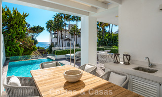 Prestigious, modern renovated, semi-detached villa for sale, second line beach in Puente Romano on Marbella’s Golden Mile 794459 