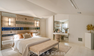 Prestigious, modern renovated, semi-detached villa for sale, second line beach in Puente Romano on Marbella’s Golden Mile 794474 