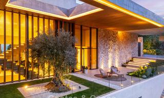 Brand-new, high-end luxury villa with panoramic views for sale in the gated community of El Madroñal, Benahavis - Marbella 794192 