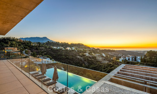 Brand-new, high-end luxury villa with panoramic views for sale in the gated community of El Madroñal, Benahavis - Marbella 794196 