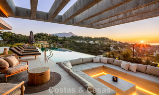 Brand-new, high-end luxury villa with panoramic views for sale in the gated community of El Madroñal, Benahavis - Marbella 794199 