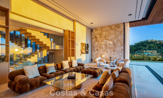 Brand-new, high-end luxury villa with panoramic views for sale in the gated community of El Madroñal, Benahavis - Marbella 794201 