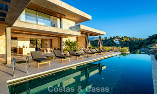 Brand-new, high-end luxury villa with panoramic views for sale in the gated community of El Madroñal, Benahavis - Marbella 794203 