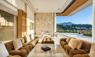 Brand-new, high-end luxury villa with panoramic views for sale in the gated community of El Madroñal, Benahavis - Marbella 794206 