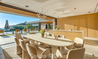 Brand-new, high-end luxury villa with panoramic views for sale in the gated community of El Madroñal, Benahavis - Marbella 794208 