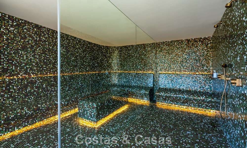 Brand-new, high-end luxury villa with panoramic views for sale in the gated community of El Madroñal, Benahavis - Marbella 794209