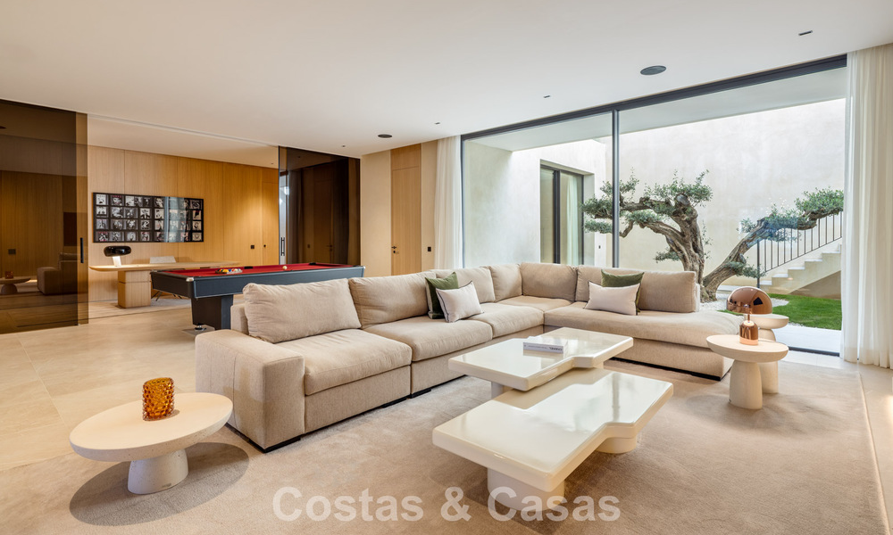 Brand-new, high-end luxury villa with panoramic views for sale in the gated community of El Madroñal, Benahavis - Marbella 794213