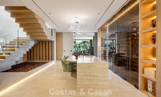 Brand-new, high-end luxury villa with panoramic views for sale in the gated community of El Madroñal, Benahavis - Marbella 794214 