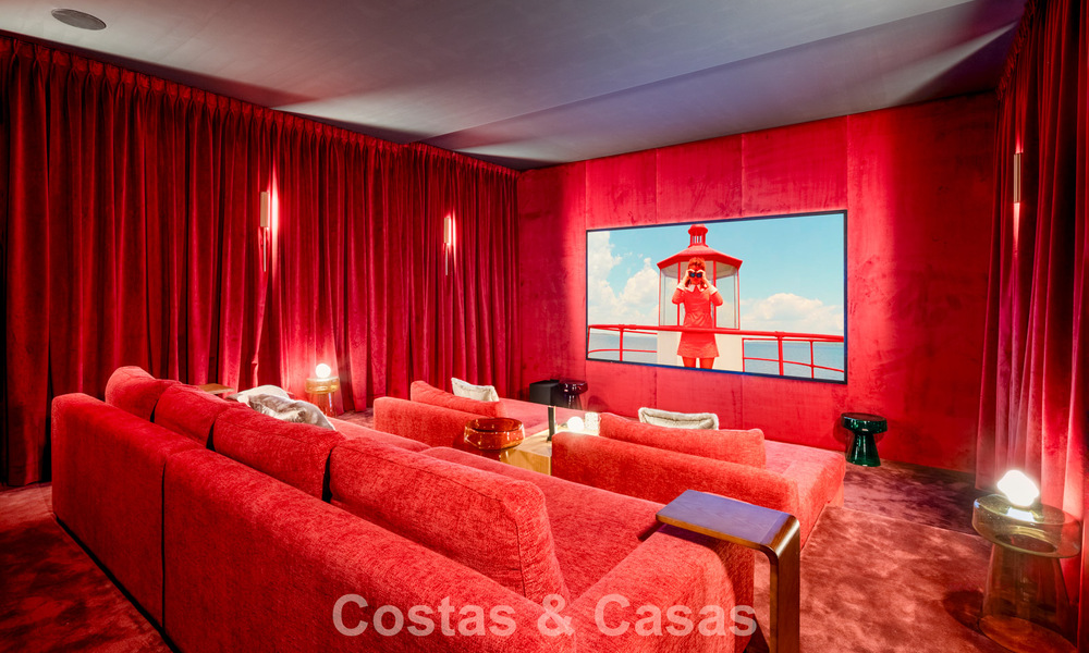 Brand-new, high-end luxury villa with panoramic views for sale in the gated community of El Madroñal, Benahavis - Marbella 794217