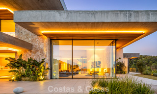 Brand-new, high-end luxury villa with panoramic views for sale in the gated community of El Madroñal, Benahavis - Marbella 794227 