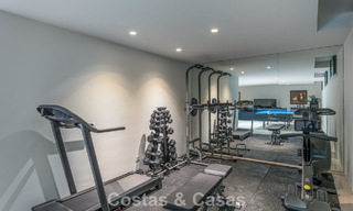 High-end designer villa with modern character for sale in a gated community in Nueva Andalucía’s Golf Valley, Marbella 794409 