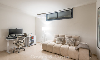 High-end designer villa with modern character for sale in a gated community in Nueva Andalucía’s Golf Valley, Marbella 794410 