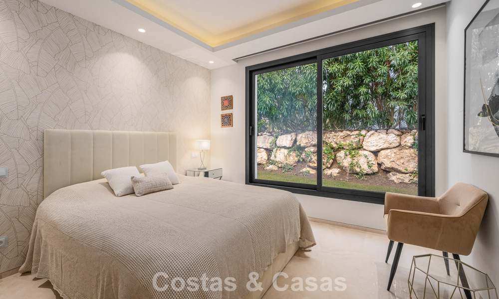 High-end designer villa with modern character for sale in a gated community in Nueva Andalucía’s Golf Valley, Marbella 794412