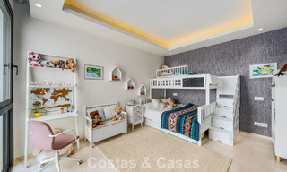 High-end designer villa with modern character for sale in a gated community in Nueva Andalucía’s Golf Valley, Marbella 794416 