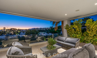 High-end designer villa with modern character for sale in a gated community in Nueva Andalucía’s Golf Valley, Marbella 794441 