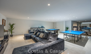 High-end designer villa with modern character for sale in a gated community in Nueva Andalucía’s Golf Valley, Marbella 794442 