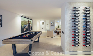 Modern luxury villa with minimalist architecture for sale on the New Golden Mile between Marbella and Estepona 794321 