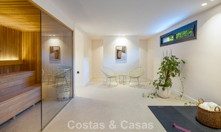 Modern luxury villa with minimalist architecture for sale on the New Golden Mile between Marbella and Estepona 794324 