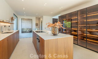 Modern luxury villa with minimalist architecture for sale on the New Golden Mile between Marbella and Estepona 794333 