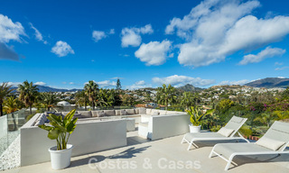 Modern luxury villa with minimalist architecture for sale on the New Golden Mile between Marbella and Estepona 794339 