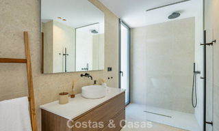 Modern luxury villa with minimalist architecture for sale on the New Golden Mile between Marbella and Estepona 794340 