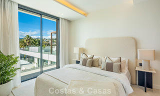 Modern luxury villa with minimalist architecture for sale on the New Golden Mile between Marbella and Estepona 794344 