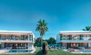 2 Brand-new luxury villas for sale within walking distance of a golf clubhouse on the New Golden Mile, Marbella - Estepona 794255 