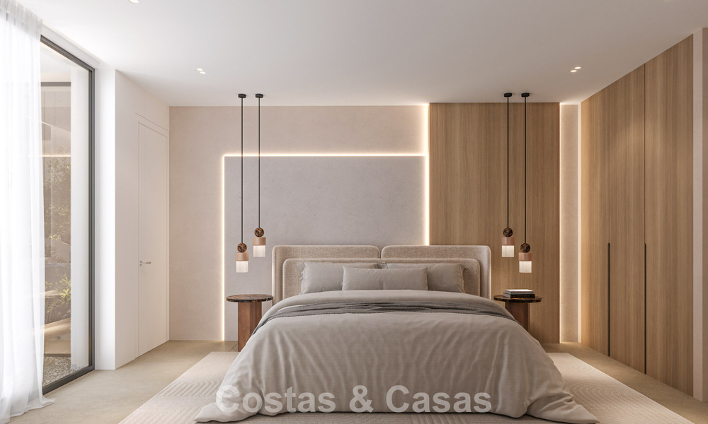 2 Brand-new luxury villas for sale within walking distance of a golf clubhouse on the New Golden Mile, Marbella - Estepona 794260