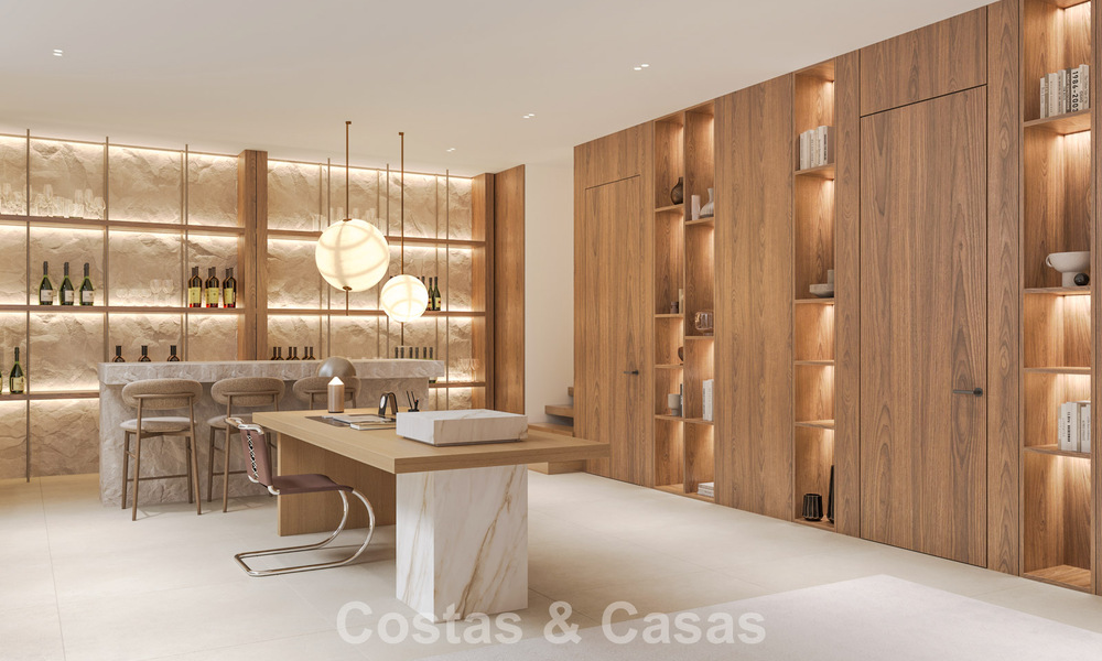 2 Brand-new luxury villas for sale within walking distance of a golf clubhouse on the New Golden Mile, Marbella - Estepona 794263