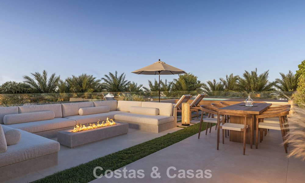 2 Brand-new luxury villas for sale within walking distance of a golf clubhouse on the New Golden Mile, Marbella - Estepona 794267