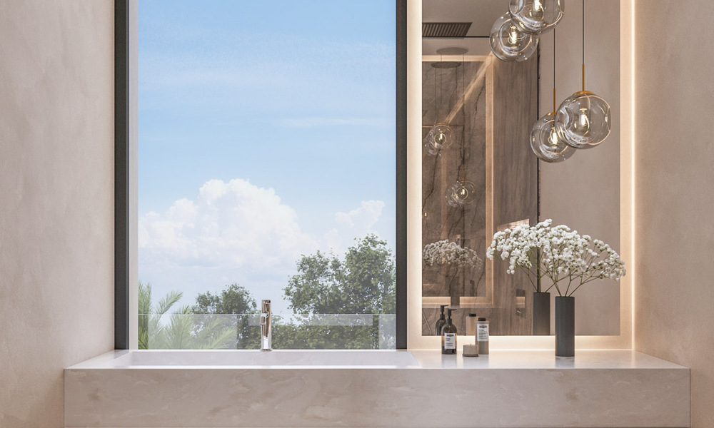 2 Brand-new luxury villas for sale within walking distance of a golf clubhouse on the New Golden Mile, Marbella - Estepona 794273