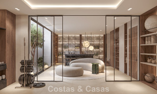 2 Brand-new luxury villas for sale within walking distance of a golf clubhouse on the New Golden Mile, Marbella - Estepona 794275 