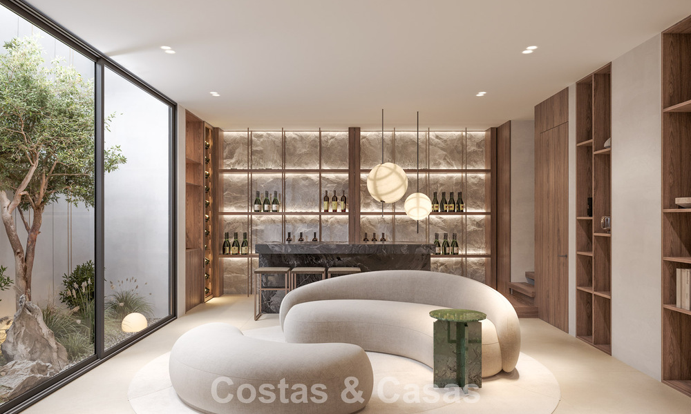 2 Brand-new luxury villas for sale within walking distance of a golf clubhouse on the New Golden Mile, Marbella - Estepona 794276