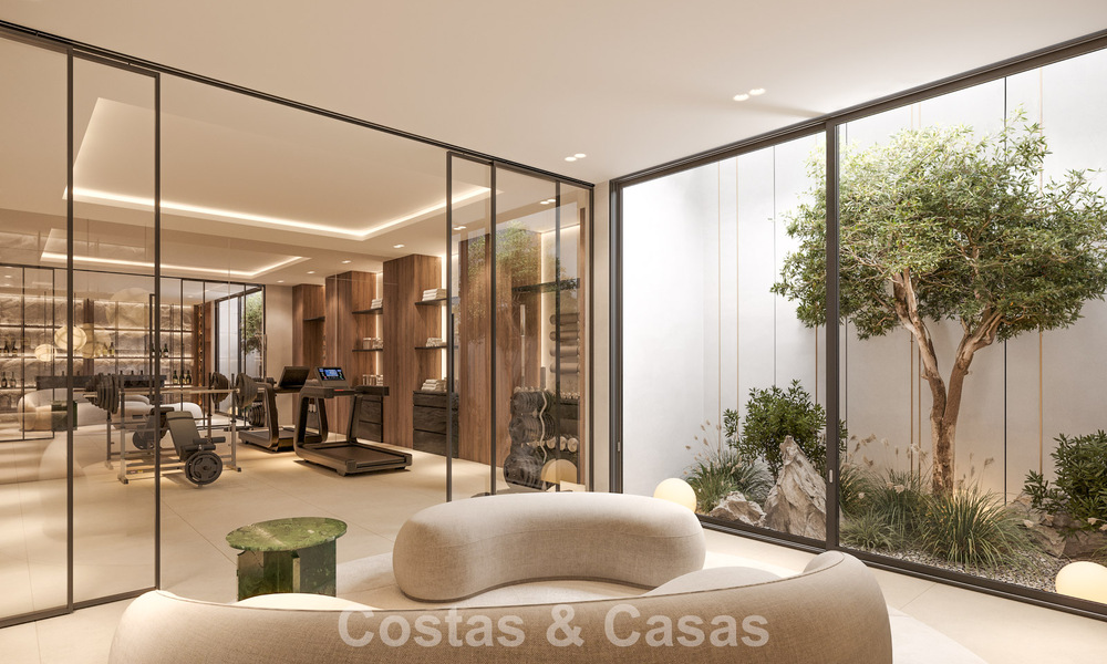 2 Brand-new luxury villas for sale within walking distance of a golf clubhouse on the New Golden Mile, Marbella - Estepona 794277