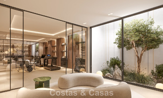 2 Brand-new luxury villas for sale within walking distance of a golf clubhouse on the New Golden Mile, Marbella - Estepona 794277 