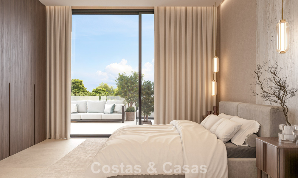 2 Brand-new luxury villas for sale within walking distance of a golf clubhouse on the New Golden Mile, Marbella - Estepona 794278