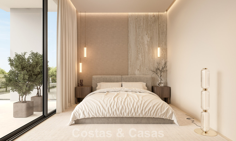 2 Brand-new luxury villas for sale within walking distance of a golf clubhouse on the New Golden Mile, Marbella - Estepona 794279