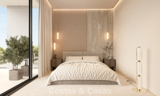2 Brand-new luxury villas for sale within walking distance of a golf clubhouse on the New Golden Mile, Marbella - Estepona 794279 