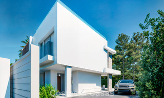 2 Brand-new luxury villas for sale within walking distance of a golf clubhouse on the New Golden Mile, Marbella - Estepona 794285 