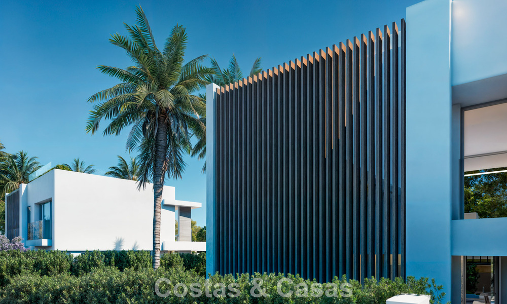 2 Brand-new luxury villas for sale within walking distance of a golf clubhouse on the New Golden Mile, Marbella - Estepona 794286