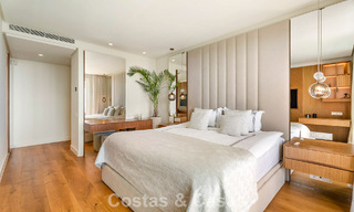 Modern, luxurious garden apartment for sale with panoramic coastal views in a gated boutique complex near Marbella town 794488 