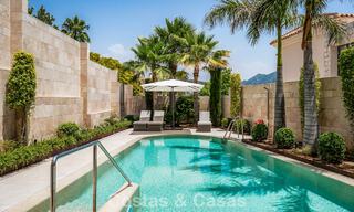 Modern apartment with villa character for sale with sea views in an exclusive complex in La Quinta, Marbella - Benahavís 794515 