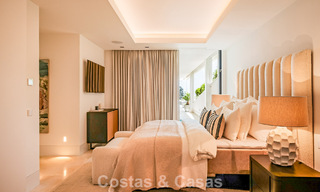 Modern apartment with villa character for sale with sea views in an exclusive complex in La Quinta, Marbella - Benahavís 794533 